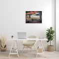 thumbnail image 2 of Stupell Log Cabin Woody Autumn Foliage Landscape Photography Gray Framed Art Print Wall Art, 2 of 7