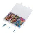 thumbnail image 3 of Clips de Papel de Colores BuyWeek 525 Piezas Máxima Confiabilidad, 3 of 14