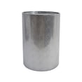 thumbnail image 2 of JERFIT Industrial Round End Table, Hammered Metal Side Table for Living Room, Small Accent Table with Iron Frame, No Assembly Required, Silver Finish, 2 of 7