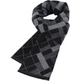 thumbnail image 1 of LinYooLi Classic Plaid Scarf for Men Warm Cashmere Feel Soft Long Scarves Retro Fashion Checked Shawl Wraps Winter Fall, 1 of 2