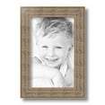 thumbnail image 2 of ArtToFrames 7x11" Ornate Silver with Bead Picture Frame, Silver Wood Poster Frame, with Regular Glass and Foam Backing 3/16 inch (FBPL-5076), 2 of 7