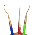 thumbnail image 3 of 3Pcs Plastic Handle Brass Pick Parts Remove O Rings Scuba Diving Repair Tool Kit, 3 of 9
