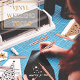 thumbnail image 3 of 6 Pcs Weeding Tools for Vinyl Rechargeable with LED Light Set 3 LED Pen with 5 Pin Lighted Tweezers Weeding Tools, 3 of 7