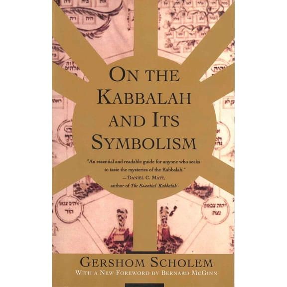 Pre-Owned On the Kabbalah and Its Symbolism (Paperback) 0805210512 9780805210514