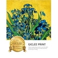 thumbnail image 5 of DECORARTS - Irises Vase Flower, Vincent Van Gogh Art Reproduction. Giclee Prints Match with Golden Framed for Wall Decor. Picture Size: 20x16 in, Framed Size: 26x22 in, 5 of 7