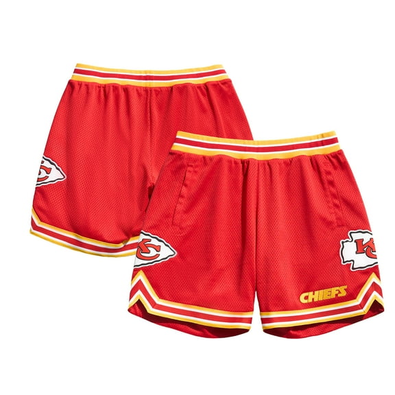 Men's Chalk Line Red/Gold Kansas City Chiefs Court Shorts