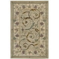 thumbnail image 2 of V.I.P. Versailles Palace Floral Area Rugs, Brown/Beige, 8' X 8' Square, 2 of 5