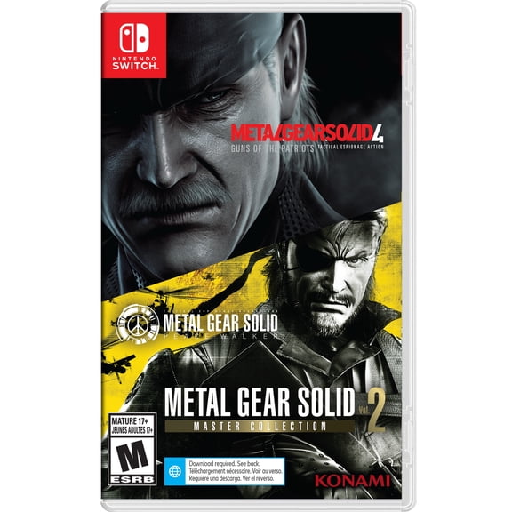 METAL GEAR SOLID: MASTER COLLECTION Vol.2 - Nintendo Switch Game