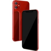 Aluminum Frame Replica Dummy Phone Display Fake 1:1 Scale Non-Working Phone Dummy for New Phone (11 Red BlackScreen)