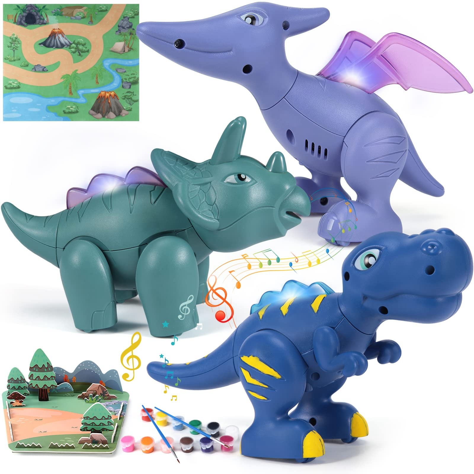 Sakiyrr Take Apart Dinosaur Toys, Stem Construction Building