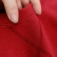 thumbnail image 2 of Mens Casual Shirts Qiggri Men's Casual Solid Colour Round Neck Sports Top Long Sleeved Top, 2 of 6