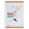thumbnail image 2 of U Brands Dry Erase Combo Board, Whiteboards, 11" x 16", White Plastic Frame, Cork Strips, 5311U, 2 of 8