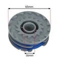 thumbnail image 3 of Bgsha 2/3pcs Nylon Grass Trimmer Spool & Line Set For MGTP430 MGTP600 MGTP430 MGTP600 FL289 String Trimmer Spool Line Replacement, 3 of 10
