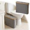 thumbnail image 1 of Creatine Transparent Tissue Storage Household Bathroom Tissue And Miscellaneous Storage With Lid Storage, 1 of 5
