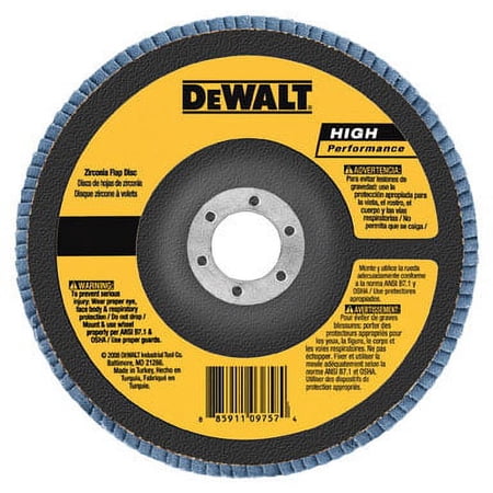 UPC: 0885911266642 | 4  x 5/8  40 Grit Zirconium T29 Flap Disc