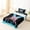 Watercolor M, variant on Manfei Baseball Gaming Sports Twin Sheet Sets,Ice Cream Print Letter M Bedding For Teens Boys 3-Piece