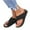 Black, variant on OAVQHLG3B Women Dressy Comfy Platform Casual Shoes Clip Toe Sandals Summer Beach Travel Slipper Flip Flops