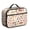 Fireman and Exit, variant on Fireman and Exit Beige Pattern Insulated Lunch Bag Teens,Bento School Lunch Bag for Teens for Work,Picnic or Travel 10.6x7.7x4.3 Inches,12 Can Capacity