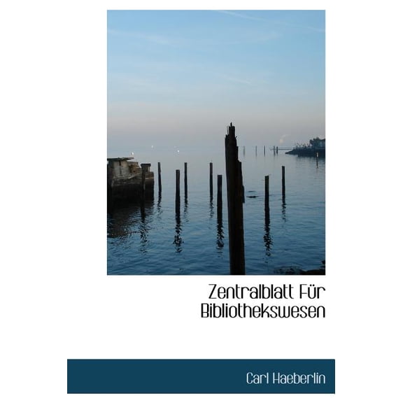 Zentralblatt Fur Bibliothekswesen (Hardcover)