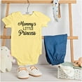 thumbnail image 3 of Mommy's Little Princess Cute Daughter Bodysuit Jumper Girls Infant Baby Brisco Brands 12M, 3 of 6