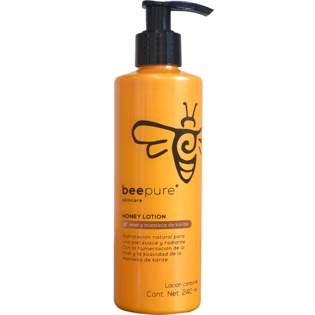 Loción corporal miel y manteca de karité beepure 240 ML