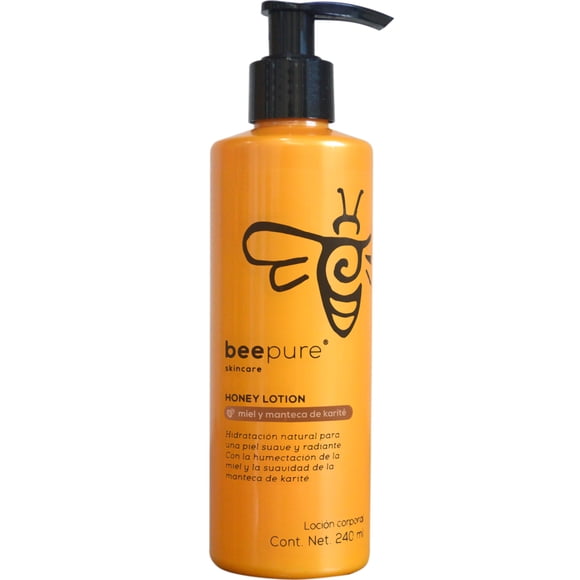 Loción corporal miel y manteca de karité beepure 240 ML