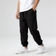 thumbnail image 4 of Ceisia Boys Elastic Waist Casual Athletic Pants Cotton-Linen Like Stretchy Breathable Cuffed Ankles Sweatpants for 5-15 Years Black for 11-12 Years Gifts, 4 of 7