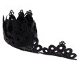 thumbnail image 1 of Corona Sunnimix 1 Yarda Borde de Encaje Bordado para Boda Nupcial Negro, 1 of 6