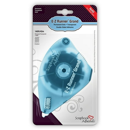 UPC: 0093616012543 | Scrapbook Adhesives by 3L: E-Z Runner Grand Refill – 140  Permanent Dots – Transparent  Permanent Double-Sided  Adhesive  Scrapbooking  Arts & Crafts