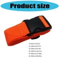 thumbnail image 3 of Sleep Bag Strap, Heavy Duty Utility Webbing Strap for Backpacking Bag, Luggage, Camping, Hiking with Plastic Buckle, 3 of 8