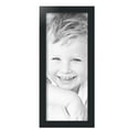 thumbnail image 2 of ArtToFrames 8" x 20" Noir Black - Full Wrap Picture Frame, 8x20 inch Black MDF Poster Frame (WOM-4852), 3 Pack, 2 of 7