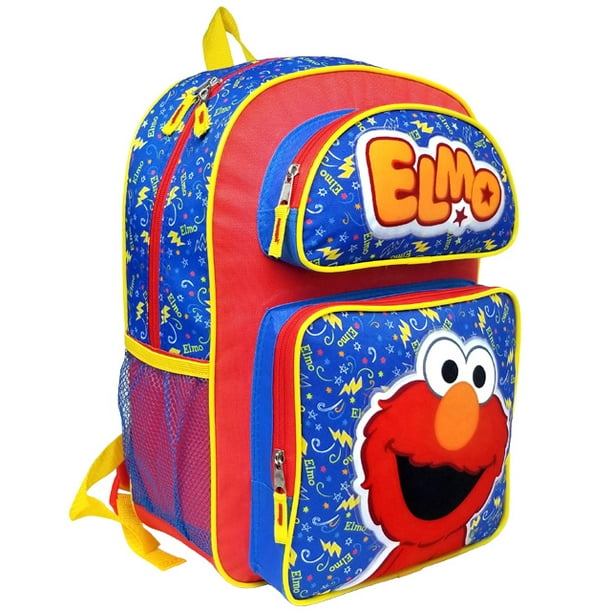 Sesame Street Elmo 16" Large Backpack SS20500