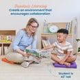 thumbnail image 6 of SoftZone Square Floor Cushions and Mobile Cushion Cart, 6 of 9
