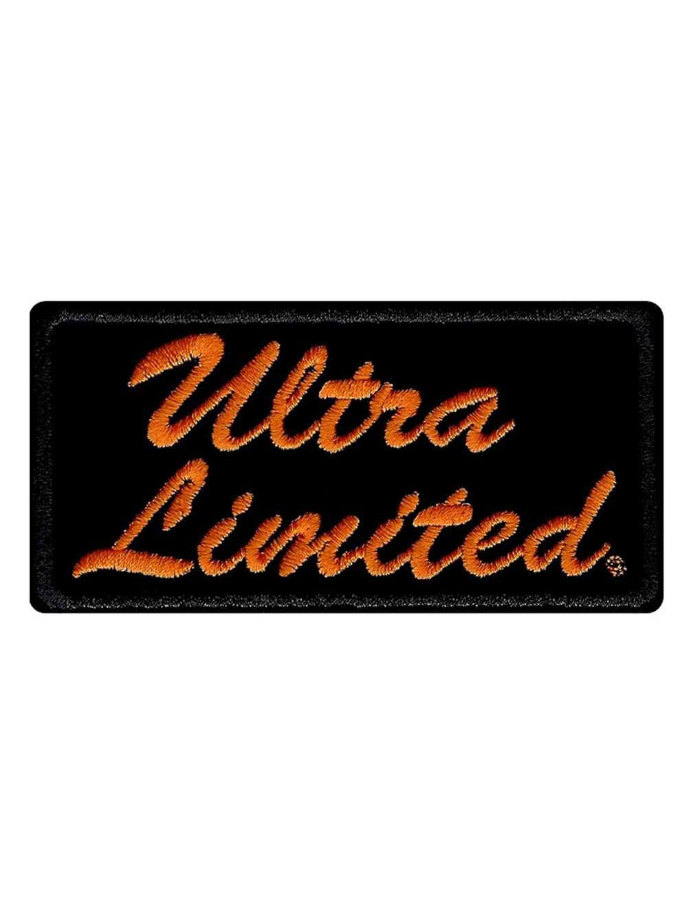 Harley Davidson Embroidered Ultra Limited Emblem Patch Sm 4 X 2 In Em1061642 Harley Davidson Walmart Com