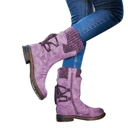 

Premium Women\ s Winter Warm Back Lace Up Snow Boots Waterproof PU Leather Sneakers Outdoor Hiking Boots Work Shoes