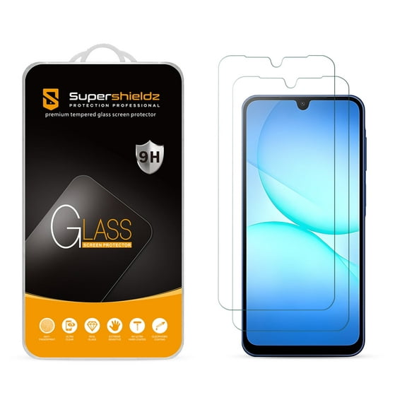 (2 Pack) Supershieldz Designed for Samsung Galaxy A17 5G Tempered Glass Screen Protector, Anti Scratch, Bubble Free