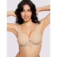thumbnail image 2 of Sujetadores inalámbricos LetsJoli Seamless Push Up Cobertura Total Nude, 2 of 6