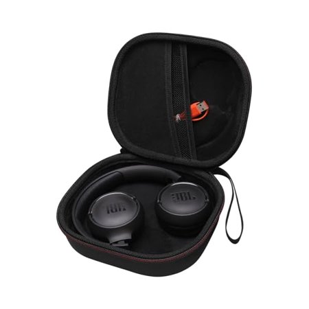 wonima10 LTGEM Case Compatible with JBL Tune 510BT 520BT 500BT 570BT 660NC 710BT 720BT 770NC & Live 460NC 660NC 670NC 770NC 760NC Headphones, Black