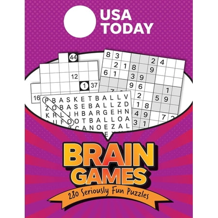 USA Today Puzzles USA Today Brain Games: 280 Seriously Fun Puzzles, (Paperback)