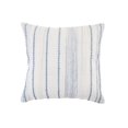 thumbnail image 1 of LR Home PILLO07569FDNFFPL Coussin à Carreaux Bleu Texturé et Rayé - 20 x 20 Po., 1 of 1