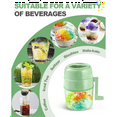 thumbnail image 5 of Snow Cone Machine Shaved Ice Machine Manual Ice Shaver Machine Double Stainless Steel Blade Ice Crusher plastic Green, 5 of 6