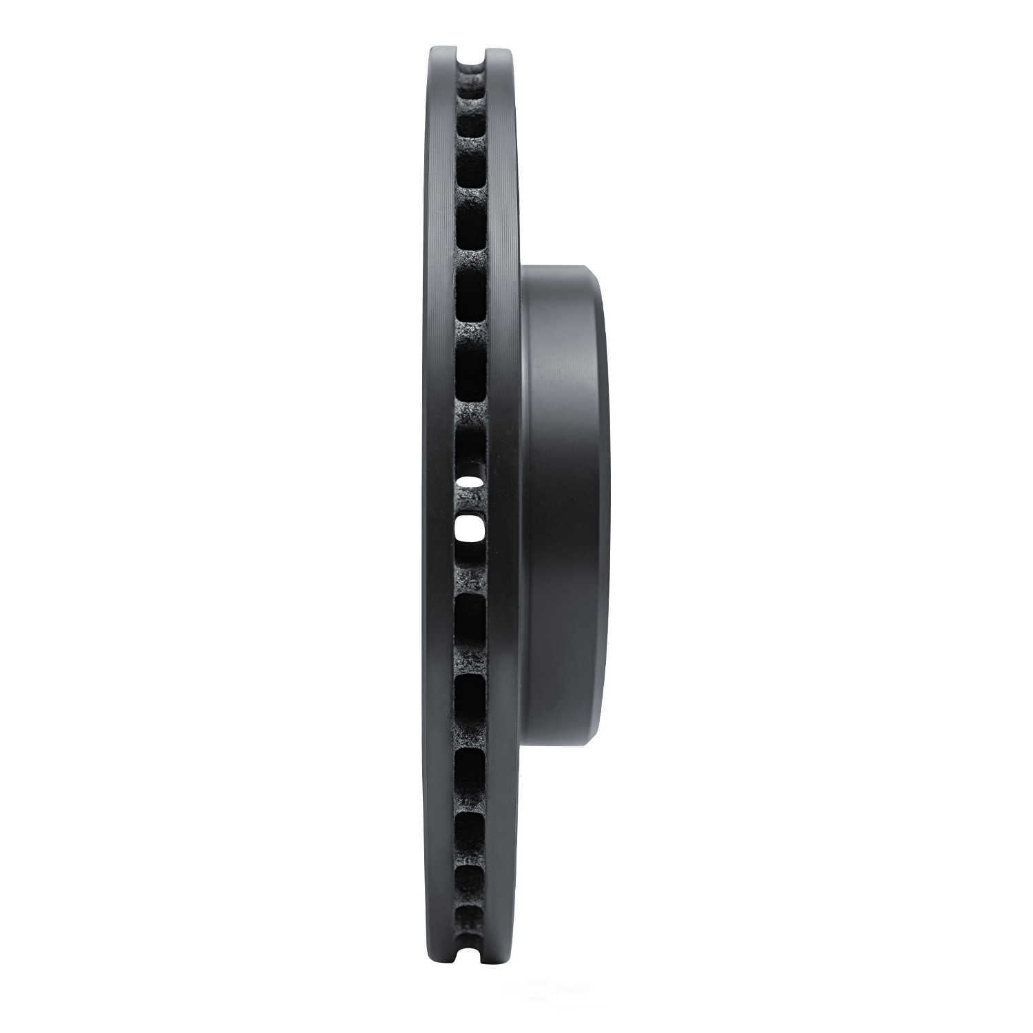 Dynamic Friction Company 633-76096R DFC Brake Rotor - Drilled And Slotted - Black