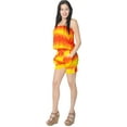 thumbnail image 3 of HAPPY BAY Women's Jumpsuit Rompers Beach Cover Up Swimwear M-XL Orange-S959, 3 of 5