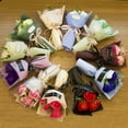 thumbnail image 1 of 3 Têtes Artificial Rose Bouquet Savon à Main Flower Cadeau de la Saint-Valentin, 1 of 8
