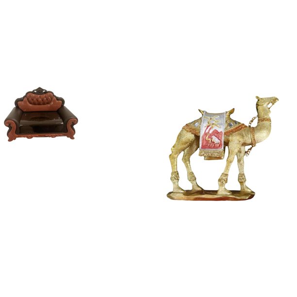 Sofá Miniatura, Sillón Individual, Modelo DIY, Accesorio, Mueble, Micropaisaje, Decoración De Regalo, Figura De Camello, Adorno De Escritorio, Estatua De Animal De Resina, Escultura, Estante