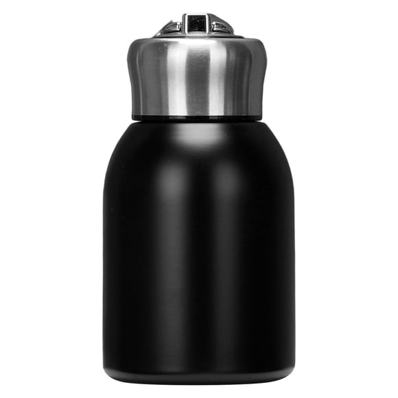 Glass&Bottle Portable Stainless Steel Mini Water Bottle 300ML Vacuum Insulated Leak Proof Flask With Hook For Home Gym Travel