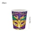 thumbnail image 3 of Juego de cubiertos para fiesta de carnaval, platos, vasos, servilletas, manteles, vajilla de papel., 3 of 6