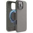 thumbnail image 1 of Magnetic Silicone Case Compatible with iPhone 16 Pro Max Case 6.9 Inch Compatible with All MagSafe Accessories - Built-in Magnets, Soft Grip Silicone, Shockproof [Stone], 1 of 5