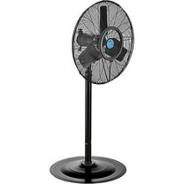 24" Pedestal Misting Fan, Outdoor Rated, Oscillating, 7435 CFM, 1/7 HP