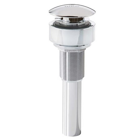 Drain System - 8.62 x 3 in. Drain Top Umbrella with Removable Mounting System, Polished Chrome